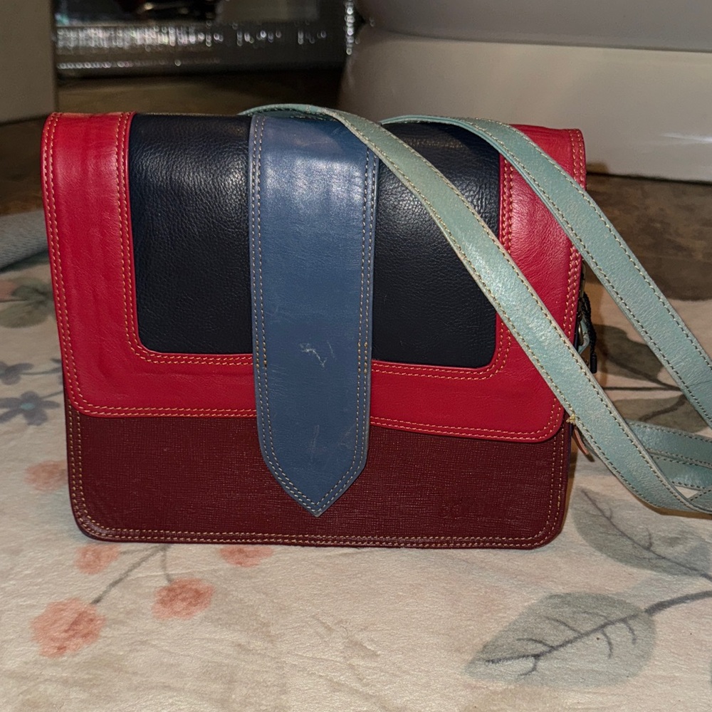Elegant Multicolor Crossbody Bag